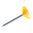 Exacompta - Punaises - 5 mm kop diameter, 8 mm naald - geel - pak van 100 - met automaat