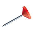 Exacompta - Punaises - 5 mm kop diameter, 8 mm naald - rood - pak van 100 - met automaat