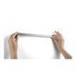 4005546992068-Durable Durafix - 5 Barres d'affichage adhésives 297 mm - argent métallisé - pour documents A3 -Avant-1