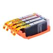 3584770907235-Canon CLI-581XXL/CLI-581CXXL/CLI-581MXXL/CLI-581YXXL - compatible UPrint C-580/581XXL - pack de 5 - 2-Angle droit-0
