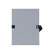 Exacompta - Bestandmap - uit te breiden - 120 mm - A4 - voor 1000 vellen - getint grijs