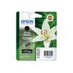 Epson T0591 - 13 ml - fotozwart - origineel - blister - inktcartridge - voor Stylus Photo R2400