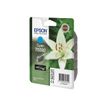 Epson T0592 - 13 ml - cyaan - origineel - blister - inktcartridge - voor Stylus Photo R2400