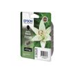 Epson T0598 - Matzwart - origineel - blister - inktcartridge - voor Stylus Photo R2400