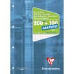 Clairefontaine - Bloc de cours - A4 - 300 pages - petits carreaux (5x5 mm) - perforé