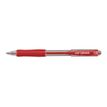 Uni Laknock - Balpen - rood - pigmentinkt - 1 mm - gemiddeld - terugtrekbaar