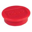 5028252139915-Nobo aimant - 2 cm de diamètre - rouge (pack de 8)-Avant-2