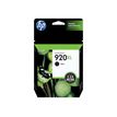 HP 920XL - hoog rendement - zwart - origineel - inktcartridge