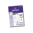3148950060082-Canson - Bloc dessin - 50 feuilles - A4 - blanc-Angle gauche-0