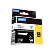 0071701184825-Dymo - Ruban d'étiquettes polyester auto-adhésives - (9 mm x 3,5 m) - fond blanc écritur-Angle gauche-3