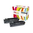 OWA - 2 - zwart - compatible - tonercartridge - voor HP Color LaserJet CM2320fxi, CM2320n, CM2320nf, CP2025, CP2025dn, CP2025n, CP2025x