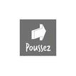 Pickup Home 3D - Plaque Acrylique Poussez - 9 x 9 cm - gris