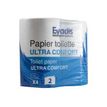 3378921718142-Evadis - 4 rouleaux de papier toilette - pure ouate blanc-Angle gauche-0