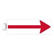 3130630671169-Exacompta - Panneau de signalisation adhésif au sol - Flèche rouge - 300 x 100 mm-Avant-0