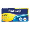 4012700310651-Pelikan 4001 - cartouche d'encre - turquoise (pack de 5)-Angle droit-0