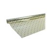 3329682117590-Clairefontaine - Papier cadeau - 70 cm x 50 m - motif étoiles dorées-Angle gauche-0