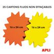 3270240139250-Apli Agipa - 25 éclatés fluo non effaçables - 16 x 24 cm--1
