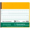 3130632162405-Exacompta - Piqûre à tête paresseuse - 24 colonnes sur 2 pages - 27 x 32 cm - 80 pages--1