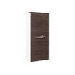 Gautier office XENON - Keukenkast - 2 deuren - met melamine gecoate spaanplaat - wit, royal oak