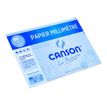 3148950671165-Canson - pochette papier à dessin  millimétré - 12 feuilles - A4 - 90G - bleu-Angle gauche-0