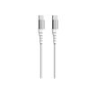 3571211456032-Bigben - câble de charge et de synchronisation USB-C - 1.2 m - blanc-Avant-0