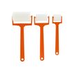 3700043001862-Cléopâtre - Pack de 3 pinceaux mousse empreinte - 25, 40 et 60 mm-Avant-0