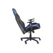 3701338800719-Fauteuil gamer POPER-M - accoudoirs réglables - noir et bleu-Gauche-6
