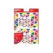 APLI kids - Decoratiesticker - 6 vellen - meerkleurig - niet permanent (pak van 720)