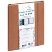 3660942078313-Agenda Mini Labo All in One - 1 semaine sur 2 pages - 15 x 21 cm - camel - Exacompta--0