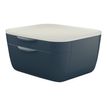 Leitz Cosy - Bloc de classement plastique - 2 tiroirs - gris
