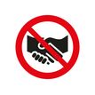 8711234030153-Pickup - Adhésif "ne pas serrer les mains" - 10 x 10 cm-Avant-0