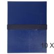 3130632026523-Exacompta - 10 Chemises extensibles à sangle - bleu foncé--0