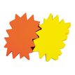 3270240159104-Apli Agipa - 10 éclatés fluo non effaçables - jaune/orange - 48 x 64 cm-Avant-0