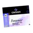 3148956873051-CANSON Fontenay - bloc-notes collé sur les 4 côtés - 320 x 410 mm - 20 feuilles-Angle gauche-0