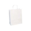3065503957081-Clairefontaine - 25 Sacs cadeau kraft - 22 cm x 10 cm x 27 cm - blanc-Angle gauche-0