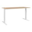 Bureau électrique réglable YES ! - 120 cm - Chêne