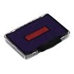 3459593530000-Trodat - 3 Encriers bicolores 6/53/2 recharges pour tampon 5440 - bleu/rouge-Angle gauche-0