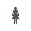 PICKUP Home - Teken - women - 90 x 90 mm - zelfklevend - acryl