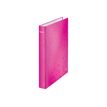 4002432394517-Leitz WOW - classeur à anneaux - pour A4 Maxi - capacité : 250 feuilles - rose métallis-P_300018755_2-0