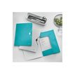 4002432105885-Leitz WOW - chemise à 3 rabats - pour A4 - capacité : 150 feuilles - turquoise métallis-P_300018769_5-4