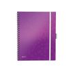 4002432108466-Leitz WOW Be Mobile - Bloc collège polypro - reliure à anneaux métalliques - A4 - 160 p-P_300019026_3-0