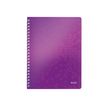 4002432107643-Leitz WOW - Bloc collège polypro - reliure à anneaux métalliques - A4 - 160 pages - lig-P_300019038_4-0