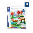 4007817024201-STAEDTLER 8880 - Ensemble de peinture - 24 parties - aquarelle - 24 couleurs - couleurs br-P_300025551_4-0
