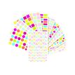 3609510910648-Maildor Initial - adhésif décoratif - géométrique - 20 feuilles - pastel, couleur vive-P_300029709_9-0