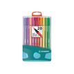 4006381548151-STABILO Pen 68 ColorParade - feutre - noir, vert, jaune, orange, brun, violet, vert clair, bleu d'outremer, rouge foncé, bleu prussien, lilas, gris foncé, bleu foncé, carmin, bleu turquoise, ocre foncé, azur, vert turquoise,-P_300031235_1-0