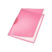 0403000424935-Leitz ColorClip Rainbow - Chemise à clip A4 - pour 30 feuilles - rouge transparent-P_300042493_1-0