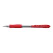 Pilot Super Grip - Balpen - rood - inkt op oliebasis - 1 mm - gemiddeld - terugtrekbaar