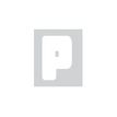8711234002617-Pickup Déco Anna - Étiquette autocollante 60 mm - Lettre P - blanc-Avant-0