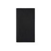 3664447126500-Agenda Biofriendly - 1 semaine sur 2 pages - 9,5 x 17,5 cm - noir - Oberthur-Avant-0