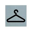 PICKUP Alulook - Teken - garderobe - 80 x 80 mm - zelfklevend